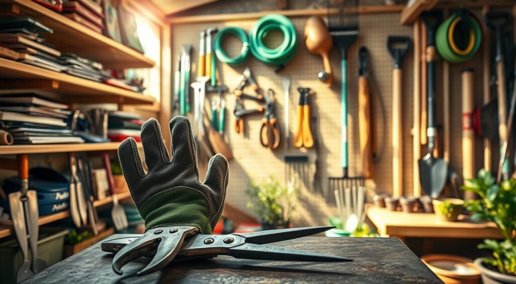 cuidados com ferramentas de jardinagem