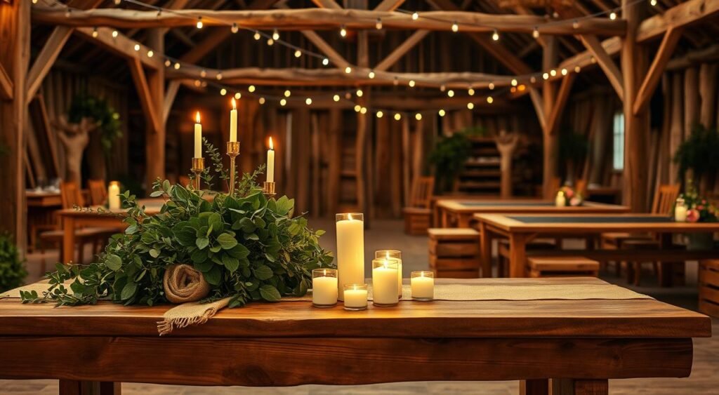 decoração casamento rústico