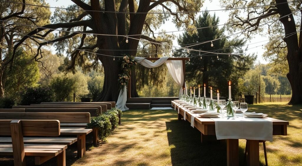 decoração casamento rústico