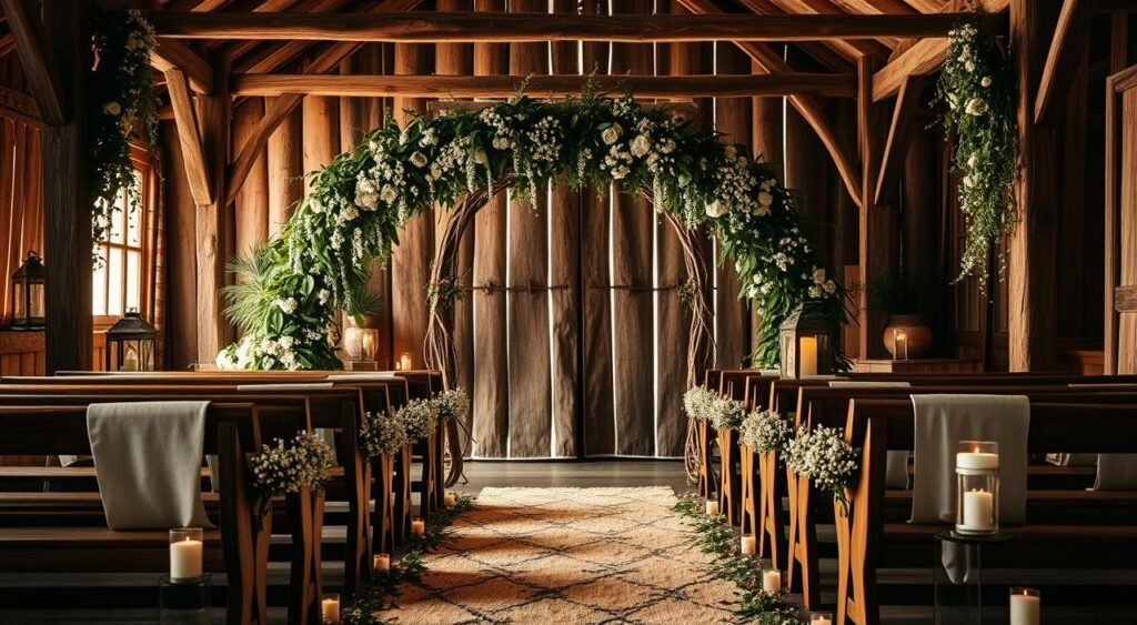 decoração casamento rústico