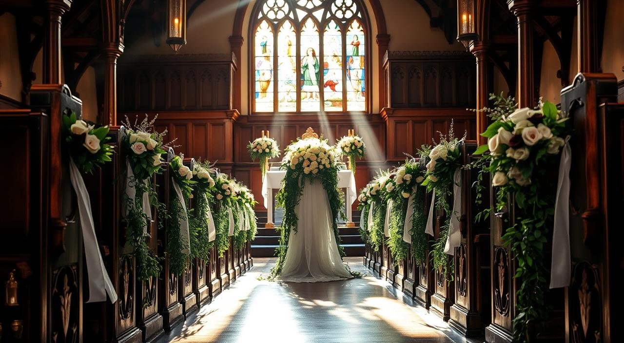 Como Decorar uma Igreja para Casamento sem Gastar Muito:Dicas Práticas e Elegantes