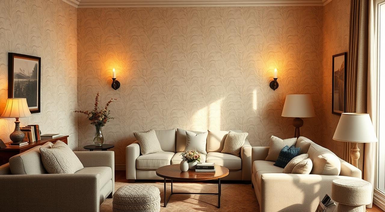 Como Usar Papel de Parede em Sala Pequena: Dicas para Criar Ambientes Aconchegantes