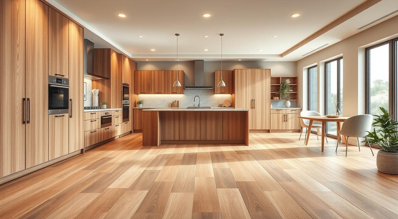 Piso Vinílico na Cozinha: Beleza, Conforto e Praticidade em um Só Lugar!
